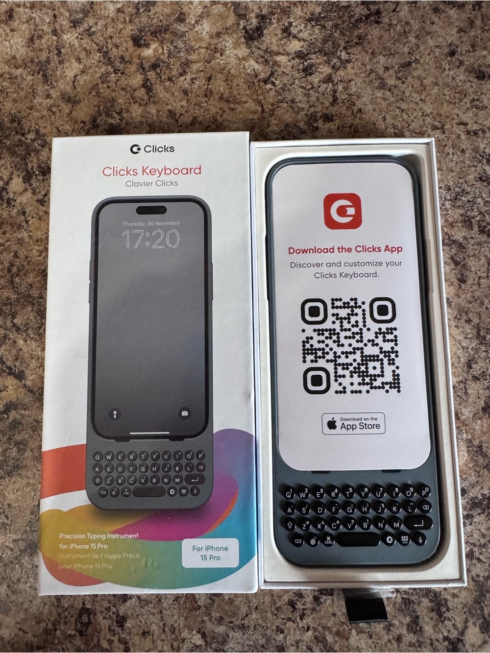 Keyboard Case for iPhone 15 Pro